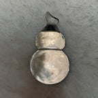 Natural Clear Quartz Gourd Pendant, Hand Carved Crystal Hulu Amulet Necklace, Oriental Feng Shui Lucky Charm Jewelry
