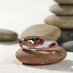 Natural Multi‑Color Phantom Quartz Teardrop Pendant, Lodolite Garden Landscape Inclusion Crystal Cabochon for Jewelry Making & Spiritual Healing